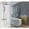 Aqualine, FARRAO sprchový sloup s baterií a napouštěním, chrom, SL450