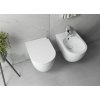 Isvea, INFINITY bidet závěsný 36,5x53cm, matná bílá, 10NF41001-2L