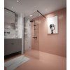 Erga Paris, sprchová zástěna Walk-In 90x200 cm, 8mm čiré sklo, černý profil, ERG-V02-PARIS-090x200-CL-BK