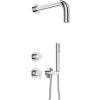 Concealed shower set, s fixed shower head