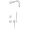 Concealed shower set, s fixed shower head