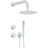 Concealed shower set, with shower head