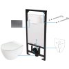 Toilet set, concealed, 6 in 1