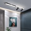 Toolight, LED stropní svítidlo s bodovými reflektory 100cm, 45W, 4000K, APP1438-C, černá-bílá, OSW-00967