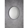 Sapho, KADRIS kulaté zrcadlo s LED osvětlením, ø 100cm, černá mat, KD100