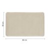 Gedy, FUZZY koupelnová předložka, 50x80cm, 100% polyester, protiskluz, tortora, 96FY508066