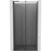 Mexen Velar L, posuvné sprchové dveře do otvoru 100 cm, 8mm šedé sklo, grafit broušený, 871-100-003-41-66