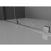 Mexen Velar L, posuvné sprchové dveře do otvoru 90 cm, 8mm sklo námraza, broušený grafit, 871-090-003-31-95