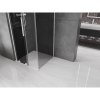 Mexen Velar L, sprchový kout s posuvnými dveřmi 100 x 100 cm, 8mm šedé sklo, bílá matná, 871-100-100-43-20