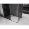 Mexen Velar, sprchový kout s posuvnými dveřmi 150 x 85 cm, 8mm šedé sklo, grafit broušený, 871-150-085-41-66