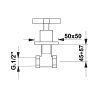 529492 sapho trax podomietkovy ventil studena chrom 605c