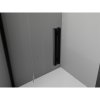 Mexen Exo, sprchový kout se skládacími dveřmi 75 x 90 cm, 6mm čiré sklo, černý profil, 816-075-090-70-00