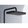 Rea Bari, sprchový set s hlavovou a ruční sprchovou hlavicí, černá matná, REA-P0891