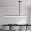 Toolight, LED stropní svítidlo 140cm, 14W, APP1660-CP, černá, OSW-06994