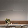 Toolight, LED stropní svítidlo 140cm, 14W, APP1660-CP, černá, OSW-06994