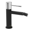 Sapho, SOLARIS stojánková bidetová baterie, černá mat/chrom, WD003BC