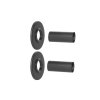 Invena, sada krycích rozet, grafitová, INV-UA-11-G15-S