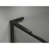Mexen Kioto-XF, L sprchová zástěna s rámem 100 x 202 cm, 10mm čiré sklo, černý profil, 800-100-174-70-00-XF