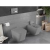 Mexen Teo WC Rimless s WC deskou slim, duroplast, světle šedá matná, 30854061