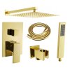 Mexen Uno DR02 podomítkový sprchový set, zlatá, 71435DR02-50