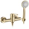 Rea Ontario, sprchová baterie s ruční sprchovou soupravou, zlatá matná, REA-B5501