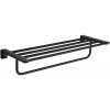 Mexen, Lea polička na ručníky, černá, 7026020-70