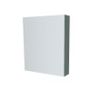 Mereo, Mereo Koupelnová zrcadlová skříňka 60 cm, galerka, 1x dvířka levá, Multidecor, Zelená Verde, MER-CN798G61ZEV1