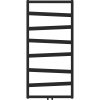 Mexen, Mexen Zoom dekorativní koupelnový radiátor 1100 x 530 mm, 376 W, černý - W130-1100-530-00-70
