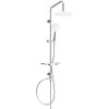 Mexen sprchový set T67 s horní hlavicí 23cm, chrom/bílá, 798676793-00