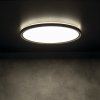 KANLUX, AZPO stropní LED svítilna, průměr 290mm, 18,5W, IP54, černá matná, 31503