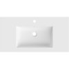 Mexen Otis, umyvadlo na zapuštění 91 x 46,5 cm, bílá matná, 25189001