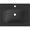 Mexen Vela, umyvadlo na zapuštění 61 x 46,5 cm, černá matná, 25236071