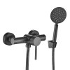 Kuchinox Noia, nástěnná sprchová baterie s ruční sprchovou soupravou, grafitová, LAV-BNK_941D