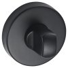 Kuchinox, rozeta ke kličce pro WC zámek, černá matná, LAV-LO1_903A