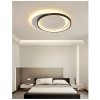 Toolight, LED stropní svítidlo 40cm, LHJ076-C, černá-bílá, OSW-50035