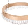 Toolight, závěsné LED svítidlo 20cm, 12W, 3000K, LHJ097-CP, růžové zlato, OSW-60042