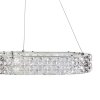 Toolight, LED stropní svítidlo 50cm, 36W, 4000K, MS005-CP, chromová, OSW-09615