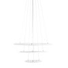 Toolight, LED stropní svítidlo 46cm, 100W, G042-3CP, zlatá lesklá, OSW-06309