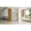 Rea, Sprchová kabina REA Hugo 80x80 Gold Brush, KPL-K8411