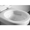 Aqualine, DENICA závěsná WC mísa, Vortex Rimless, 36x52cm, bílá, PS8512