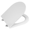 Isvea, SISTEMA A WC sedátko SLIM, Soft Close, Easy Take, bílá, 40KF0200I