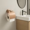 Rea Aristo, nástěnný držák WC papíru, 16101, měděná matná, REA-98511
