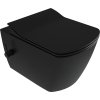 Deante Blur, záchodová WC mísa s funkcí bidetu 525x372x349 mm, černá matná, DEA-CDZ_NWPW