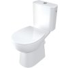Deante, WC kombi 635x350x755 mm + toaletní WC sedátko, bílá lesklá, DEA-CDFD6RPS