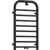 Deante Silia, koupelnový radiátor 500x850 mm, 335W, černá matná, DEA-AGI_NG31