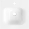 Mexen Vela, umyvadlo zapuštěné do desky, 46 × 46,5 cm, bílá lesklá, 25234500