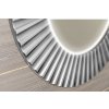 Sapho, PRIDE STRIP kulaté zrcadlo s LED osvětlením v rámu, průměr 75cm, stříbrná, PD752