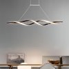 Toolight, LED závěsné osvětlení 120cm, 46W, 3000K, 2000lm, LHJ020-CP, černá, OSW-50046