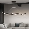 Toolight, LED závěsné osvětlení 120cm, 46W, 3000K, 2000lm, LHJ020-CP, černá, OSW-50046