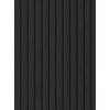 Mexen Lam-B, akustické stěnové lamely 275 × 30 cm, HDF deska 4 mm, technická dýha, eben černý, S100-275307-3015-023